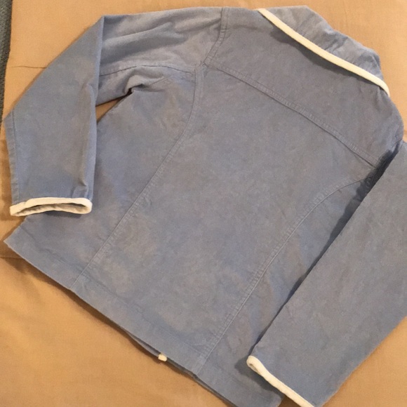 Girls Hartstrings Light Blue Coat - Picture 6 of 11